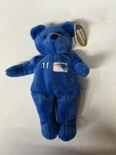 Salvino Bammers Drew Bledsoe Beanie Bear Plush New England Patriots 11