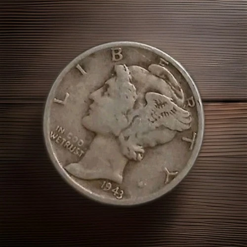 1943 Mercury Dime -Circulated GOOD CONDITION