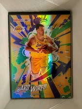 2025-26 NBA Hoops Luka Doncic Hard Wired Green Holo Hardwired LA Lakers 