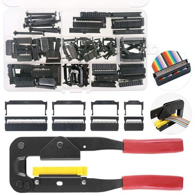 49 Pieces FC-10 16 20 26 Pin Female Header IDC Cable Connector 2.54Mm Pitch with