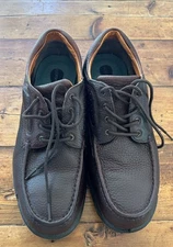 Florsheim Work Shoe ASTM F2413-05  FS2400 Size 12D Leather Brown Composite Toe