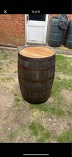 Oiled Oak Whsikey Barrel Pub / Garden Tables / Waterbutts