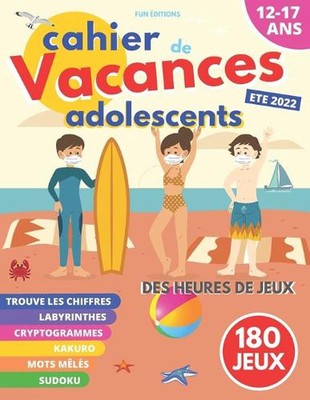 cahier de vacances Jugendliche: pour les 12-17 ans qui ne savent pas quoi faire 