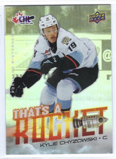 2024-25 Upper Deck CHL That's A Rocket #TR-9 Kyle Chyzowski