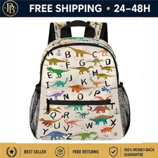 Kids Dinosaur Backpack Preschool School Travel Daypack 17L