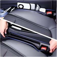 2PCS Car Seat Gap Filler Organizer and Carry Hook, Upgraded Multifunction Gap Fi