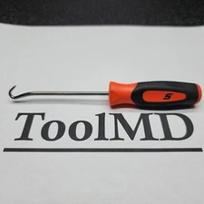 Snap-on Tools USA NEW ORANGE Mini Instinct Handle Soft Grip Hook Pick SG3ASHC