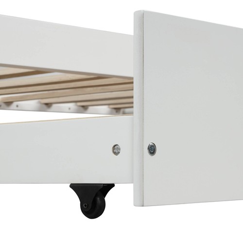 2025/House Bed Trundle White Bed Frames - Picture 5 of 16