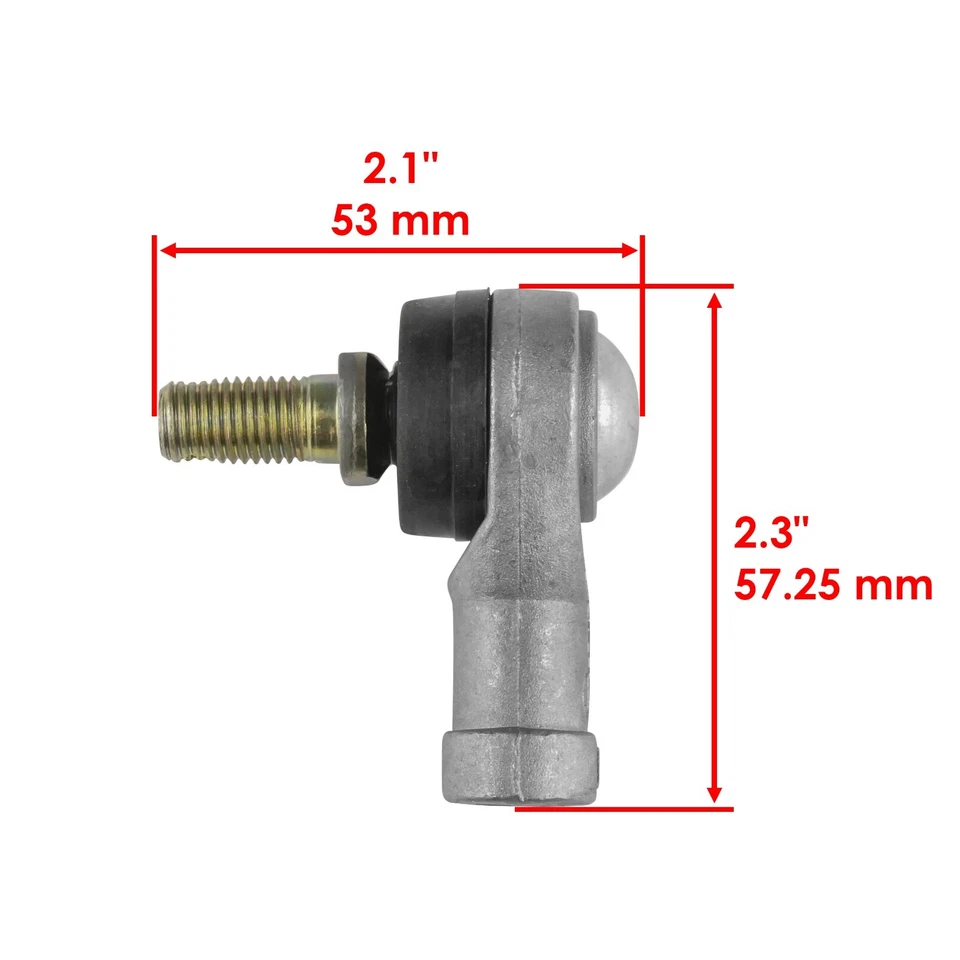 2 Sets Of Tie Rod End Kit for Honda TRX250 Fourtrax 250 1985 1986 - Image 2 of 4