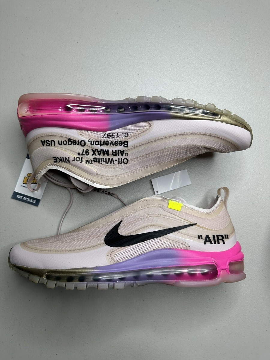 nike air max 97 off white elemental rose