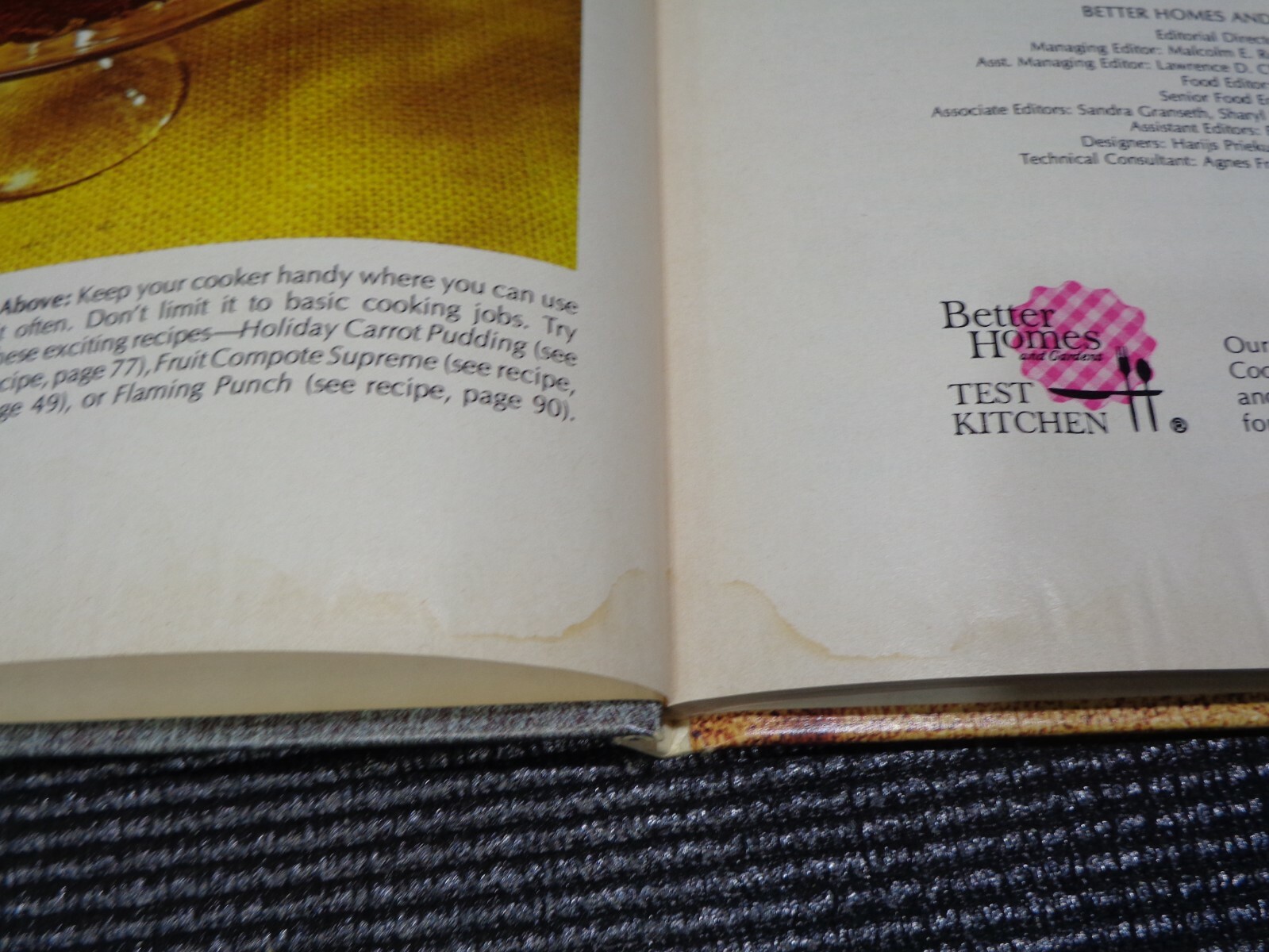 1976 BHG CROCKERY COOKER Crock Pot Slow Cooking Better Homes & Gardens Cookbook