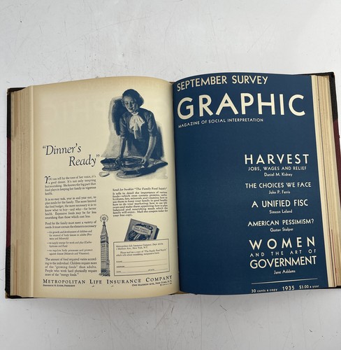 Survey Graphic Magazine LOT of 12 1935 - Picture 12 of 15