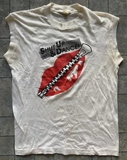 VINTAGE RARE Showbiz Afterhours Shut Up & Dance Screen Stars Single Stitch Shirt