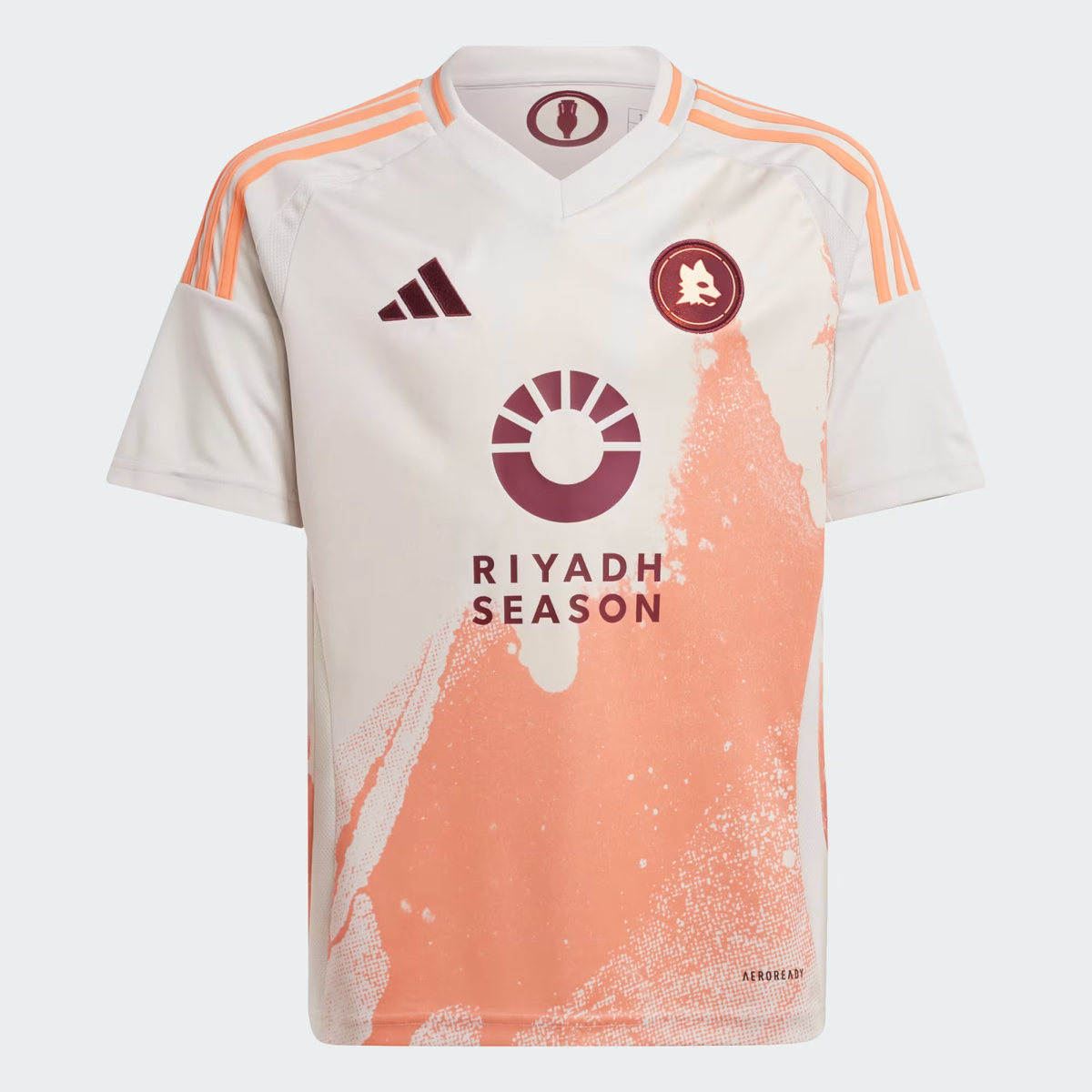 NEW Adidas AS Roma 2024/25 Away Soccer Jersey JE2817 YOUTH Size S