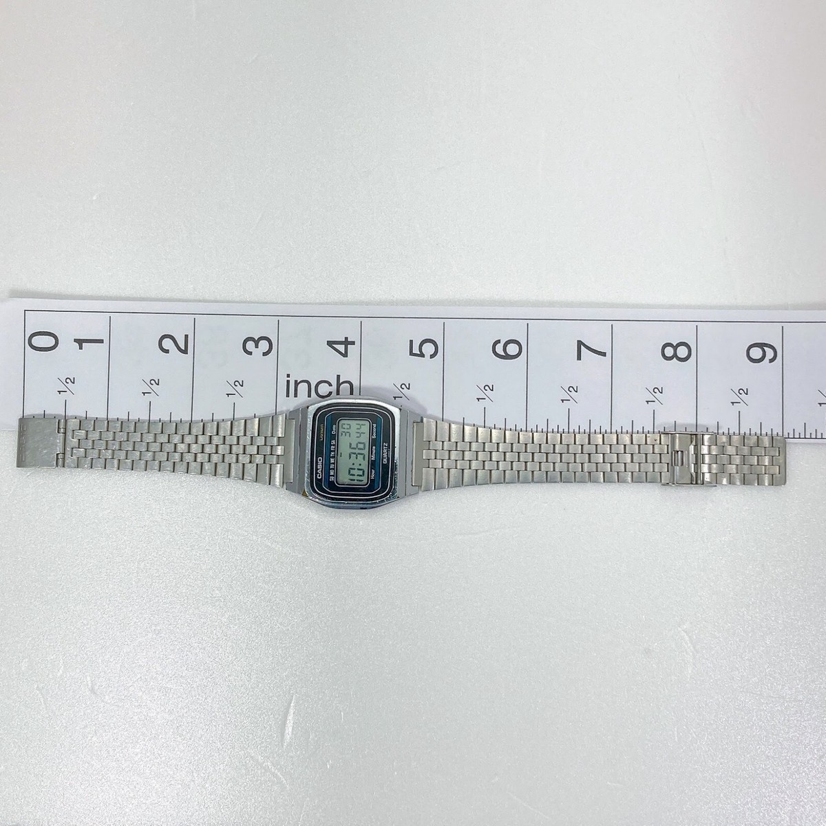 カシオ　クロノグラフ　ヴィンテージ　155 B816 Very Rare 1980 Vintage CASIO B816 (155) Japan RT 34mm Watch