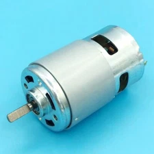 1pc D flat shaft 775 motor 12V 12000 rpm dc large torque motor with bearings