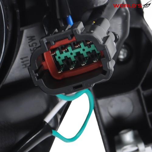 For 2015-2018 Nissan Murano Halogen Headlight LED DRL Projector Left+Right Side - Picture 16 of 18