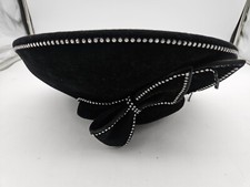 Vintage Jack McConnell Red Feather Hat Wool Needs TLC