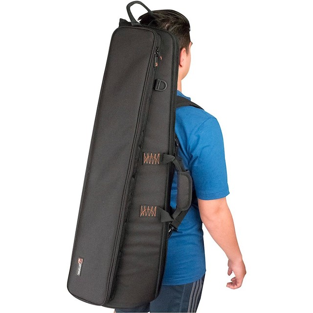 Pro Tec Gig Explorer Series Tenor Trombone Bag With Sheet Music Pocket