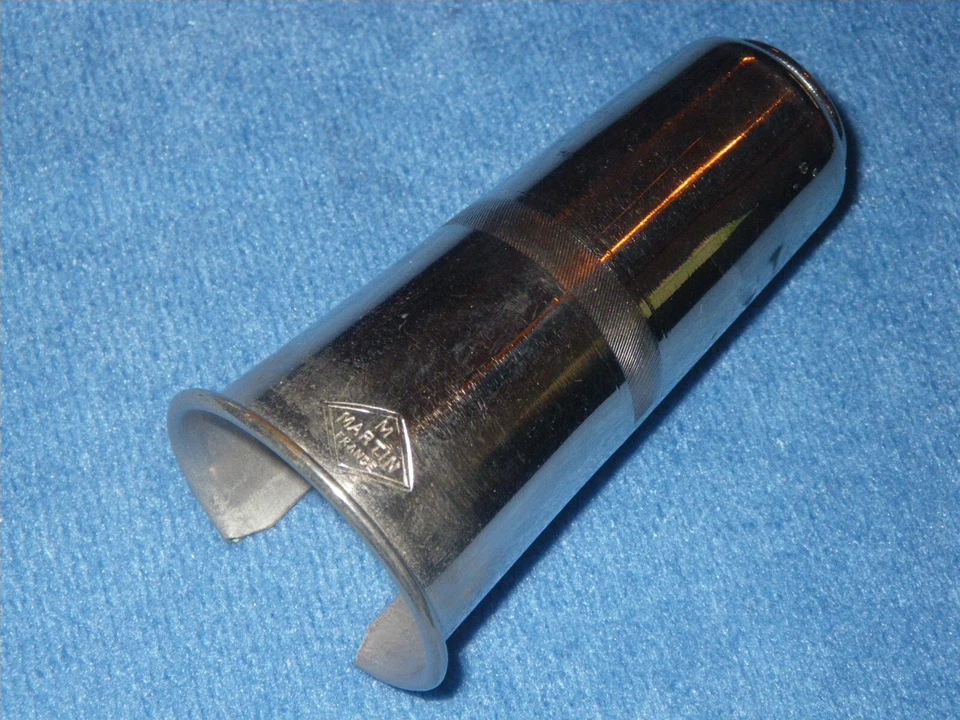 TAPA BOQUILLA SAXOFÓN TENOR METAL MARTIN M VINTAGE - NIQUELADO Foto 2 de 4