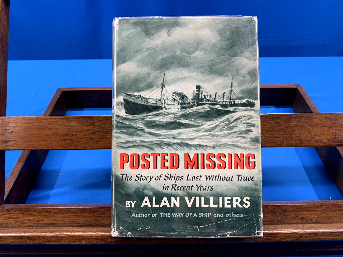 Posted Missing- Alan Villiers, 1956 | eBay