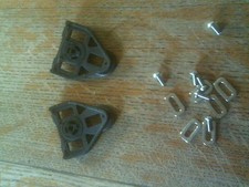 "LOOK" TYPE DELTA BLACK CLEATS