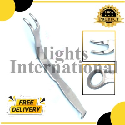 New PCL Standard Ligament Retractor 5mm Wide Prongs & 10mm Gap Orthopedic