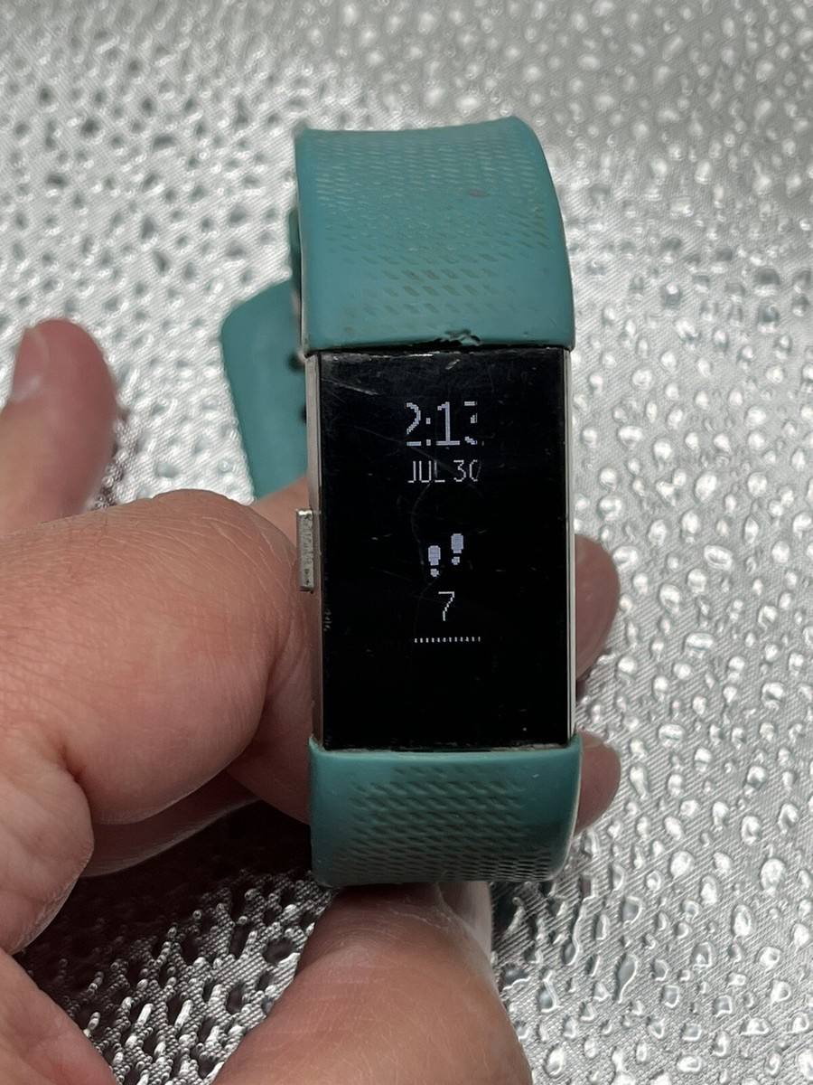 Fitbit Charge 2 Fitness Tracker, Small/Teal - Includes USB Charger