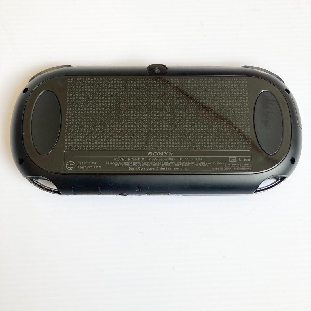 PlayStation PS Vita Console Crystal Black PCH-1100 Black Only 