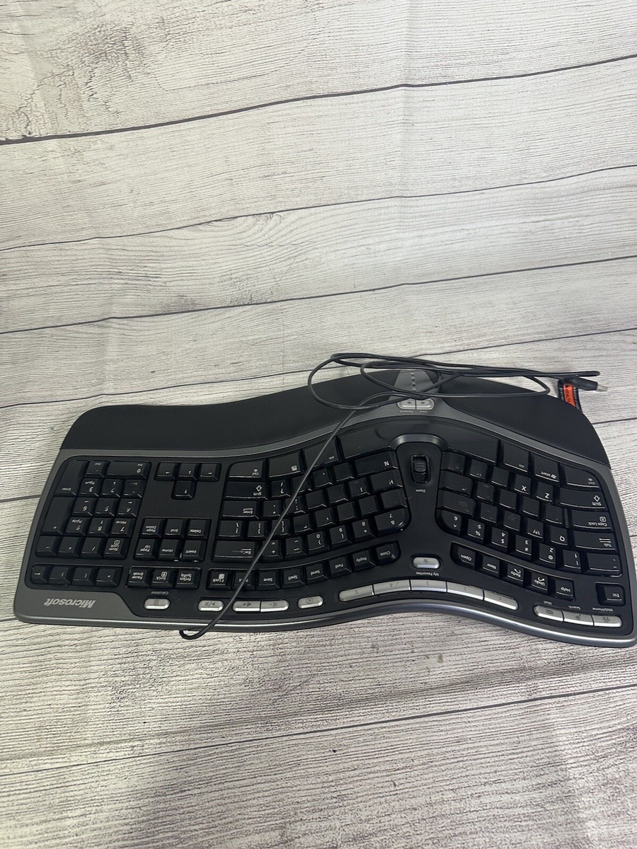 Microsoft Natural Ergonomic Keyboard 4000 v1.0 KU-0462 USB Wired