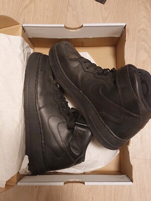 Nike Air Force 1 mid 07 Schwarz gr. 42,5 wenig getragen