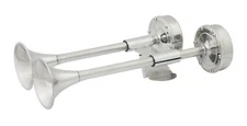 AFI 10011 Marine Compact Dual Trumpet Deck Electric Horn (12-Volt)