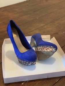 miss kg blue heels
