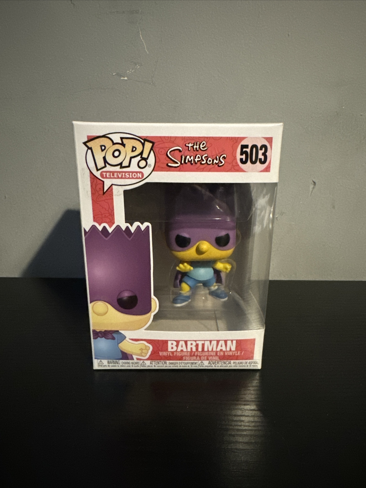 Figura De Vinilo/Televisión Bartman (503) De Los Simpson - Funko Pop