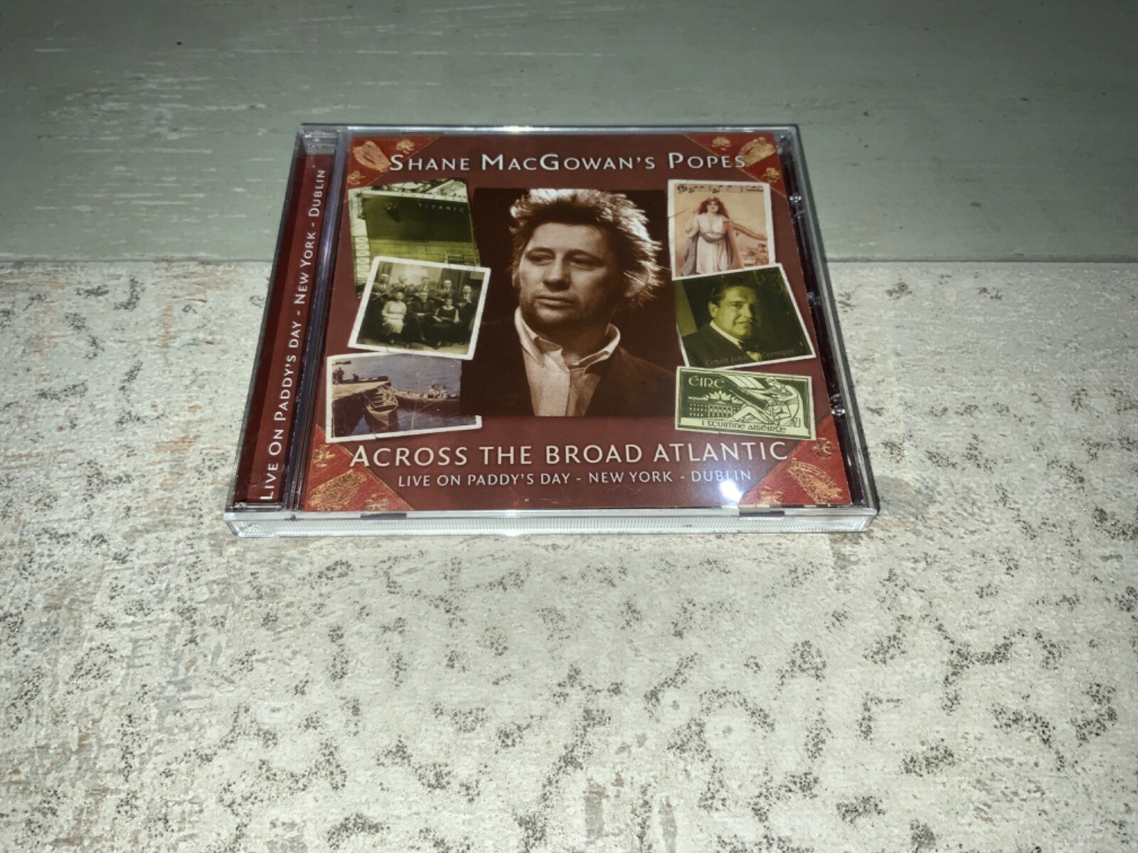 Shane MacGowan's Popes Across The Broad Atlantic live CD 2001  THE POGUES