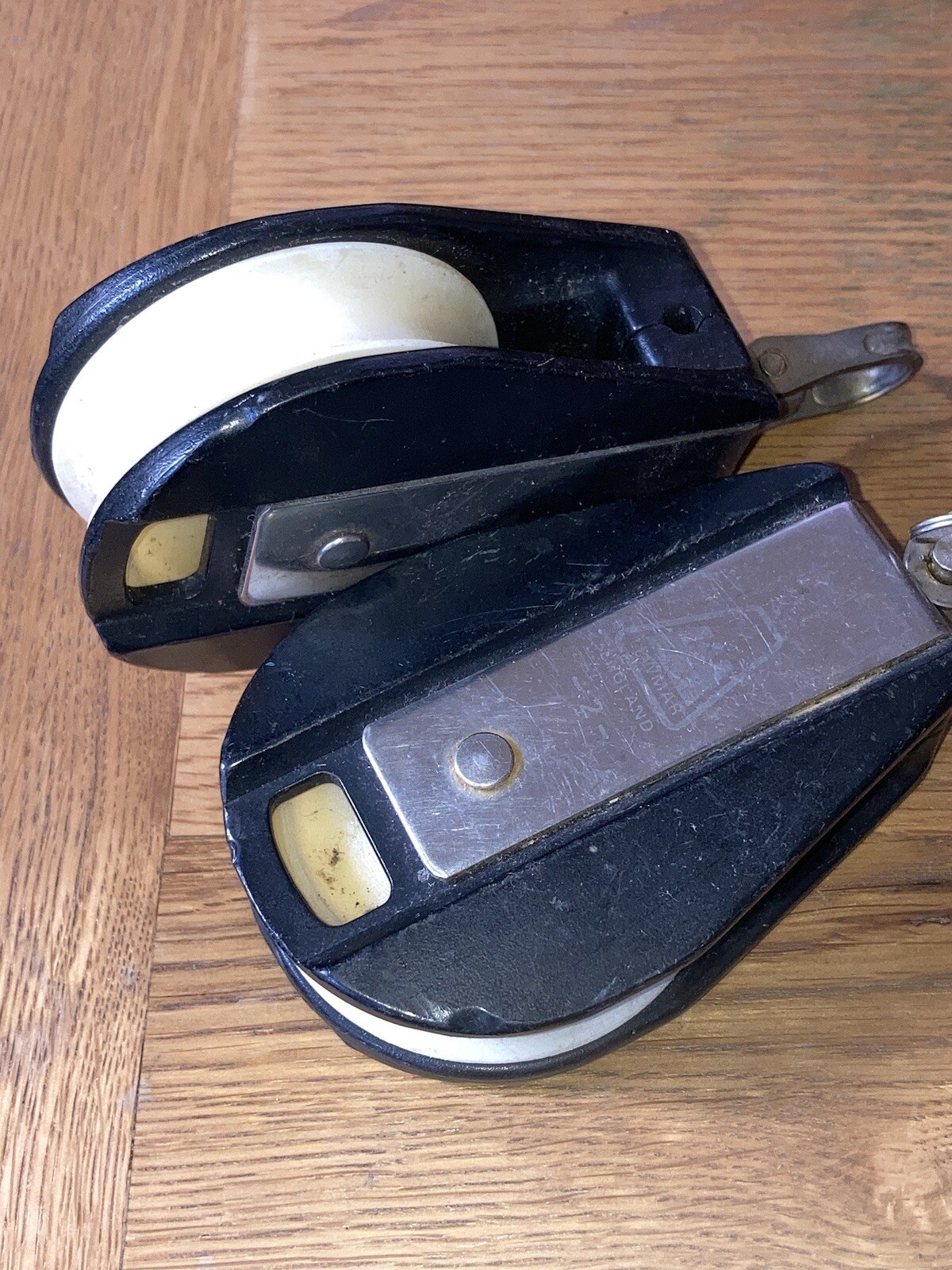 used sailing boat parts, Lewmar Main Holt Allen, Pulleys, Cam Cleat Etc