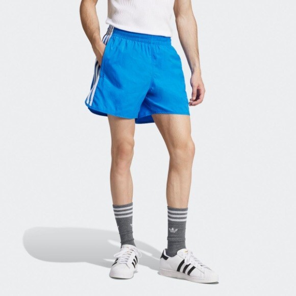 Брюки Adidas Adicolor Classic Sprinter Shorts - Синие мужские шорты JC9926 ускоренного кроя 20190₽