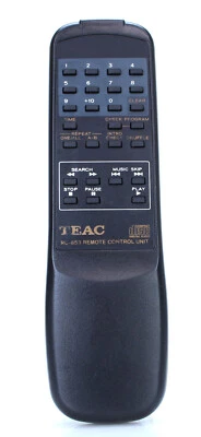 TEAC RC-853 Télécommande d'origine pour Platine Lecteur CD  (Réf#R-809) - Photo 1/2