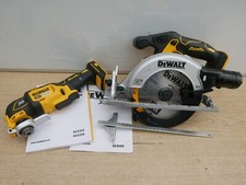 DeWalt DCS565 18V 165mm Circular Saw + DCS355 multi tool bare units