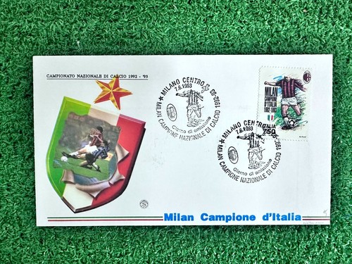 Timbre Officiel AC Milan 93/94 - Champion - Collection Football - Sans Maillot