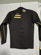 TUSA Sport Womens 2mm Neoprene Wetsuit Top, Size Large , Black yellow