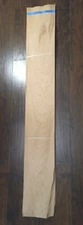 20 Sheets  Hardwood VENEER .6MM - 52" X  7.75" In. thin Solid Wood