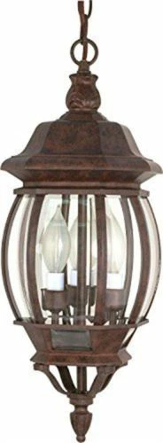 Nuvo 60-895 - Outdoor Hanging Lantern in Old Bronze Finish - Picture 1 of 1