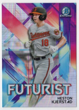 2021 Bowman Chrome Heston Kjerstad RC #FUT-HK Futurist Baltimore Orioles