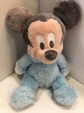 Disney Mickey Mouse Baby Rattle Soft Plush Toy 11  Disney Parks
