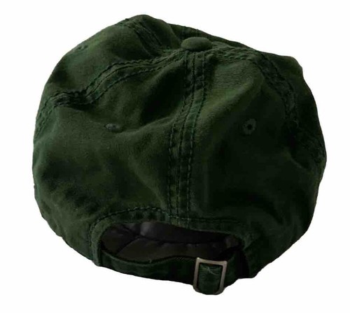 Baylor University Hat Baseball Cap Texas BU Green Cotton Adjustable Back Strap - Picture 3 of 5