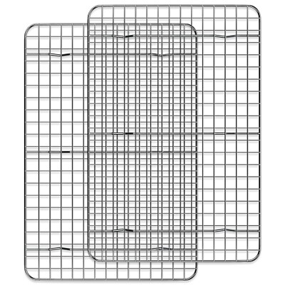 Cooling Rack for Baking 2-Pack, 15 x 10 Inches Baking Rack, Stainless Steel W...