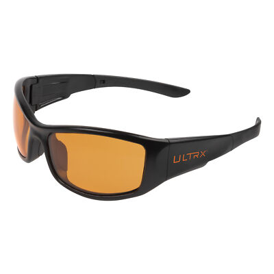 #ad Allen ULTRX Sync Safety Glasses Anti fog Anti scratch Black w Amber Lens 4138 $25.00