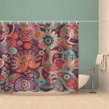 Bearded Eyes Divergence 3D Shower Curtain Waterproof Fabric Bathroom Decoration