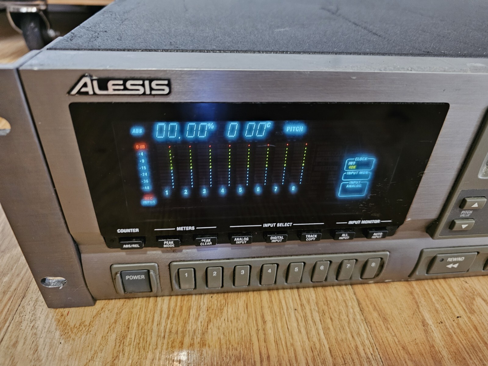 Alesis ADAT XT 8 Track Digital Audio Recorder eBay